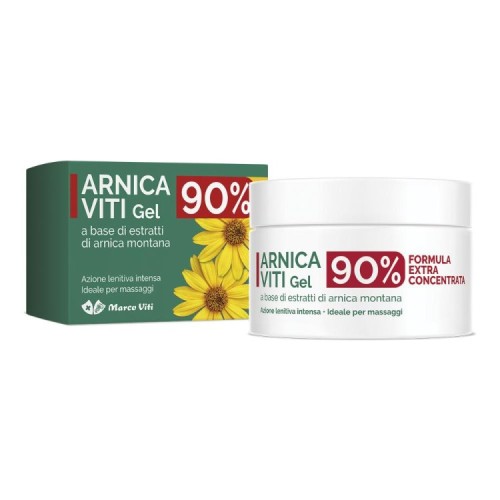 Arnica Viti gel 90% formula extra concentrata - Barattolo 200ml Arnica Viti gel 90% formula extra concentrata - Barattolo 200ml