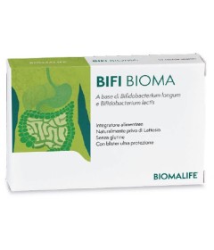 Bifi Bioma - Integratore alimentare per l’equilibrio della flora intestinale - Formato 30 capsule 