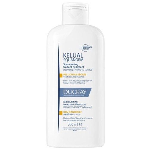 Kelual squanorm shampoo anti forfora secca - Formato 200 ml Kelual squanorm shampoo anti forfora secca - Formato 200 ml