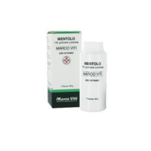 Mentolo Marco Viti Polvere Cutanea 1% - Formato 100g Mentolo Marco Viti Polvere Cutanea 1% - Formato 100g