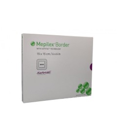 Mepilex Border Flex medicazione  - Formato 5 pezzi Misura 15X15