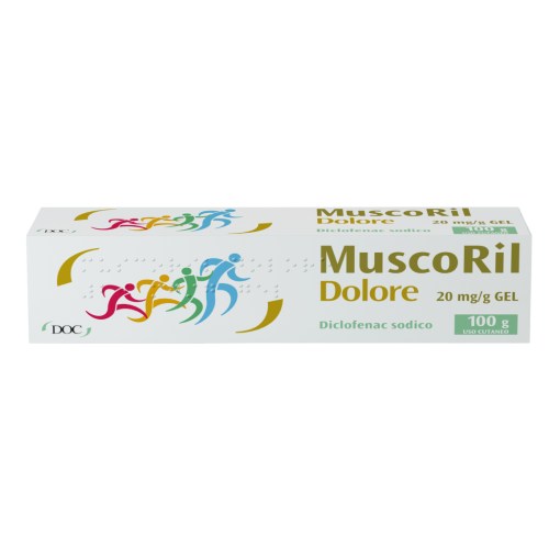 MUSCORIL DOLORE*GEL100G 20MG/G MUSCORIL DOLORE*GEL100G 20MG/G