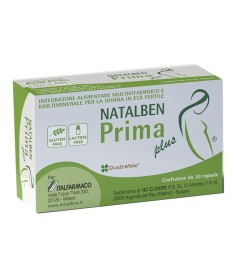 Natalben Prima plus Descrizione - Formato 30 capsule