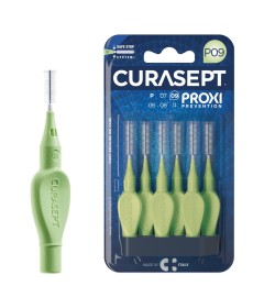 Curasept Proxi Scovolini Interdentali P09 - Colore Verde Chiaro - Formato 5 Pezzi
