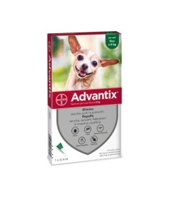 Advantix Spot On antiparassitario 0,4 Ml Fino A 4kg - Formato 1 Pipetta
