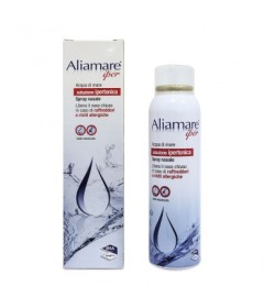 Aliamare Iper Spray nasale con acqua di mare in soluzione ipertonica - Flacone spray 125 ml 