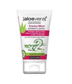 Aloevera2 Crema Mani ripara e dona sollievo immediato alle mani ruvide e screpolate - Tubo da 50 ml