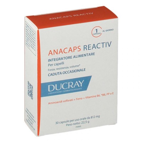 Anacaps Reactiv Capelli - Confezione 30 capsule 