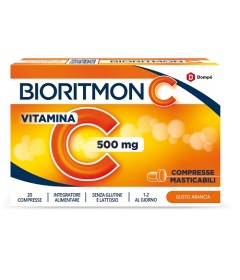 Bioritmon C 500 Integratore alimentare a base di vitamina C  - Confezione da 20 compresse