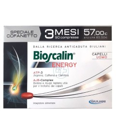 Bioscalin energy Integratore alimentare per i capelli dell'uomo - Formato 90 compresse 