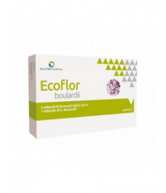 Ecoflor plus boulardii - Integratore alimentare di fermenti lattici per la flora intestinale - Formato 20 capsule