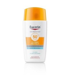 Eucerin Sun Face Hydro Protect Fluido solare Ultra-leggero SPF 50+- Flacone 50 ml 