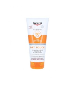 Eucerin sun gel-crema dry touch effetto mat non appiccica e non unge spf 50+ - Tubo da 200 ml.