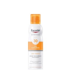 Eucerin sun oil control - Protezione solare corpo tocco secco spf 30 + Spray 200 ml 