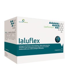 Ialuflex - Integratore alimentare indicato in casi di problematiche osteo-articolari acute, attività usuranti ripetitive e trofismo dei tessuti  - Formato 30 buste