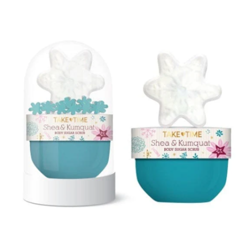 Livsane Take Time XMAS - Set con crema mani e corpo e scrub allo zucchero Livsane Take Time XMAS - Set con crema mani e corpo e scrub allo zucchero