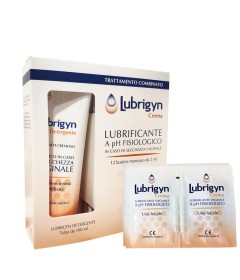 Lubrigyn Kit Intimo Crema 12 Bustine Da 2ml + Detergente 100ml
