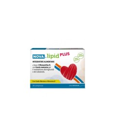 NOVA.lipid plus - Integratore alimentare per il mantenimento dei normali livelli di colesterolo - Formato 30 compresse 