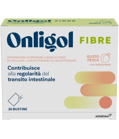 Onligol fibre gusto pesca - Formato 20 buste 