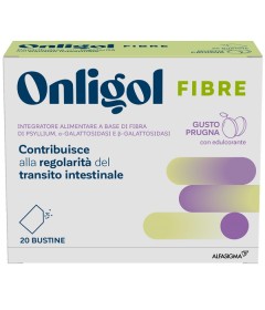 Onligol Fibre gusto prugna - Formato 20 buste
