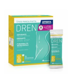 Pancia Piatta Dren Integratore Ananas 14 bustine + Mad Mud Dren 100ml