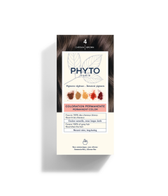 Phytocolor Tinta Per Capelli  4 Castano - Formato 1 kit completo