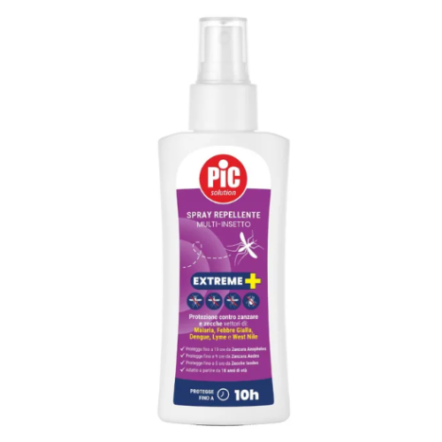 PiC solution SPRAY REPELLENTE MULTI-INSETTO EXTREME+ - Flacone da 100 ml PiC solution SPRAY REPELLENTE MULTI-INSETTO EXTREME+ - Flacone da 100 ml