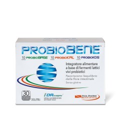 Probiobene 30 capsule - Integratore per favorire  l’equilibrio della flora intestinale 