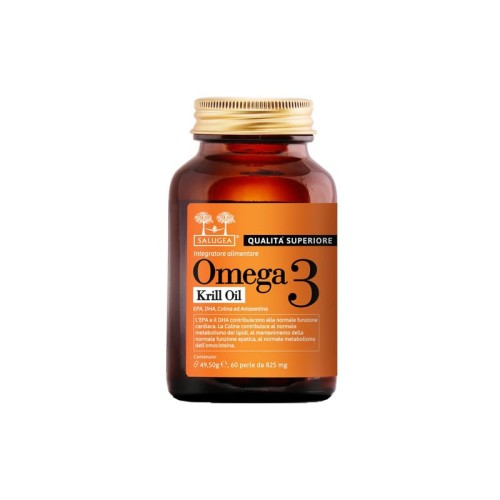 Salugea Omega 3 Krill Oil - Flacone da 60 perle 