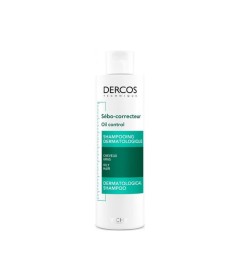 Dercos Shampoo Sebo Regolatore per capelli grassi - Flacone 200 ml