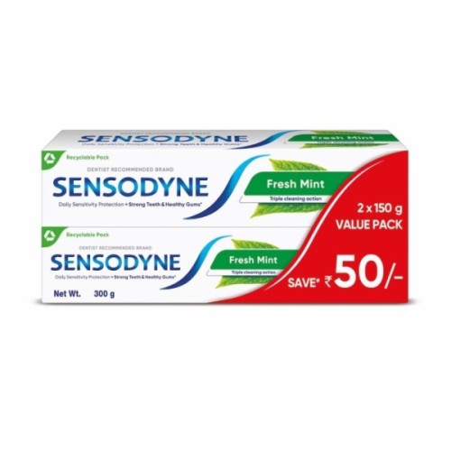 Sensodyne F-Previon Dentifricio - Formato 2 tubi da 75ml Sensodyne F-Previon Dentifricio - Formato 2 tubi da 75ml
