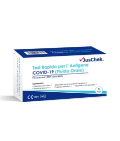 JUSCHEK COVID19 AG SELFTEST Test Rapido per l'Antigene (Fluido orale)