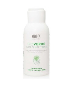 Eos Bioverde Detergente Travel Antibatterico adatto a tutta la famiglia - Formato 100 ml 
