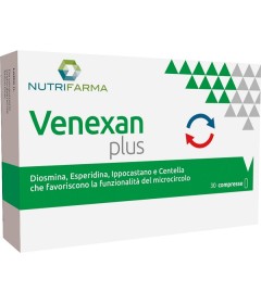 Venexan plus - Venexan plus  per la funzionalità del microcircolo - Formato 30 compresse.
