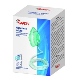 MASCHERA OSSIGENOTERAPIA C/TUB