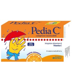 PEDIA C ARANCIA 24 COMPRESSE MASTICABILI