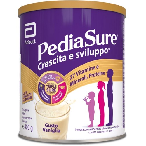 Abbott Pediasure Crescita&sviluppo Rinforza Vaniglia 400 G