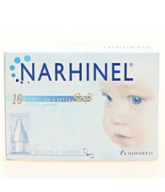 RICARICA USA E GETTA PER ASPIRATORE NASALE NARHINEL 10 PEZZISOFT ARTICOLO 526405