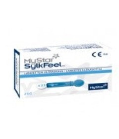 LANCETTE PUNGIDITO MYSTAR SYLKFEEL LANCETS GAUGE 28 25 PEZZI