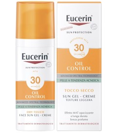 Eucerin  Sun  Oil  Control SPF 30 Per Pelle Grassa ed a Tendenza Acneica- Formato da 30 Ml