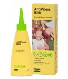 Isdin Gel Antipidocchi -  Trattamento naturale che elimina in maniera definitiva pidocchi e lendini - Flacone da 100 ml