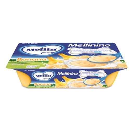 MELLININO MERENDA BANANA 6PZ MELLININO MERENDA BANANA 6PZ