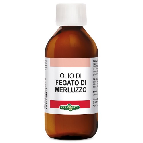 OLIO FEGATO MERLUZZO 100ML ERB OLIO FEGATO MERLUZZO 100ML ERB