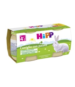 HIPP OMOG CONIGLIO C/PAT 2X80G