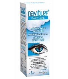 NAVIBLEF DAILY CARE SCHIUMA PER RIMOZIONE SECREZIONI OCULARIDA PALPEBRE E CIGLIA 50 ML