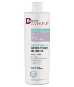 Dermovitamina Calmilene Sensicream Detergente in crema per pelle secca e sensibile - Flacone da 500 ml