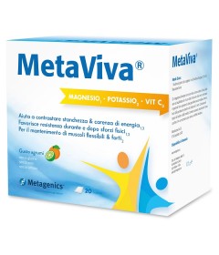 METAVIVA MG/K/VIT C 20BUST