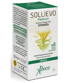 Sollievo FisioLax -  Trattamento fisiologico della stitichezza.  - Flacone contenente 45 compresse