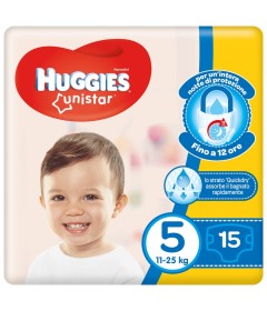 HUGGIES UNISTAR BASE 5 15PZ