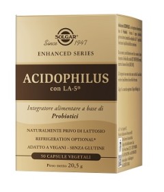 Acidophilus 50 capsule - Integratore per favorire l'equilibrio della flora intestinale 